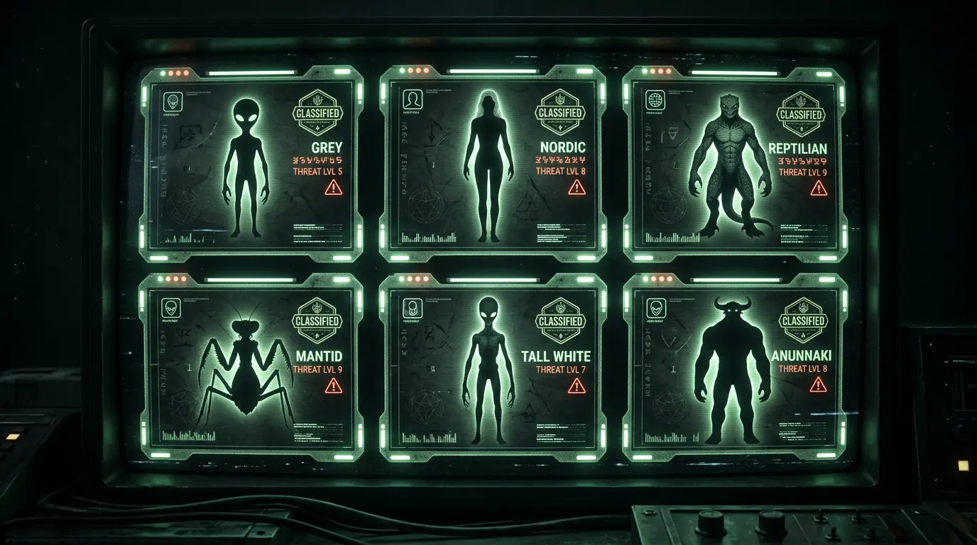 Six alien species ranked by threat level