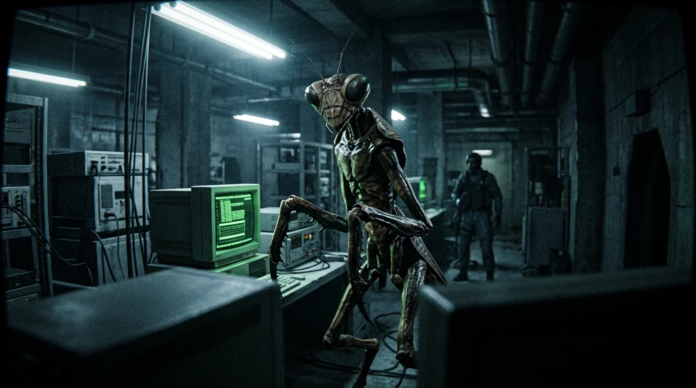 Mantid alien encounter what to do