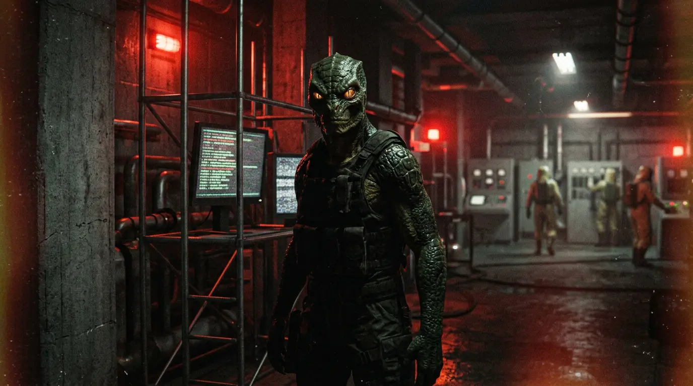 Reptilian alien threat assessment CRITICAL